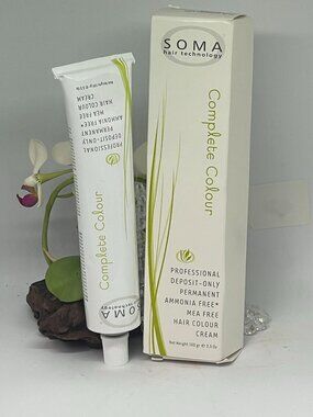 Soma Professional Deposit Only Permanent Hair Color Cream - 7A Medium Ash Blonde